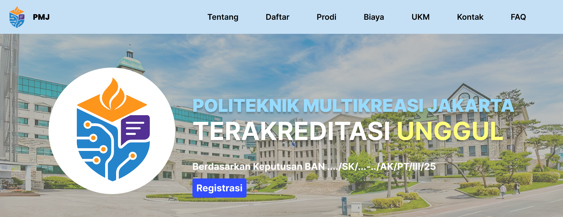 College Website Design